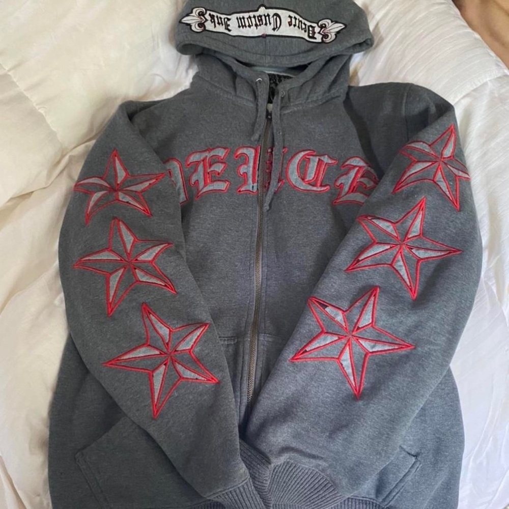 RARE Furious 4 Killer Panda Red Men's DISCONTINUED Hoodie
